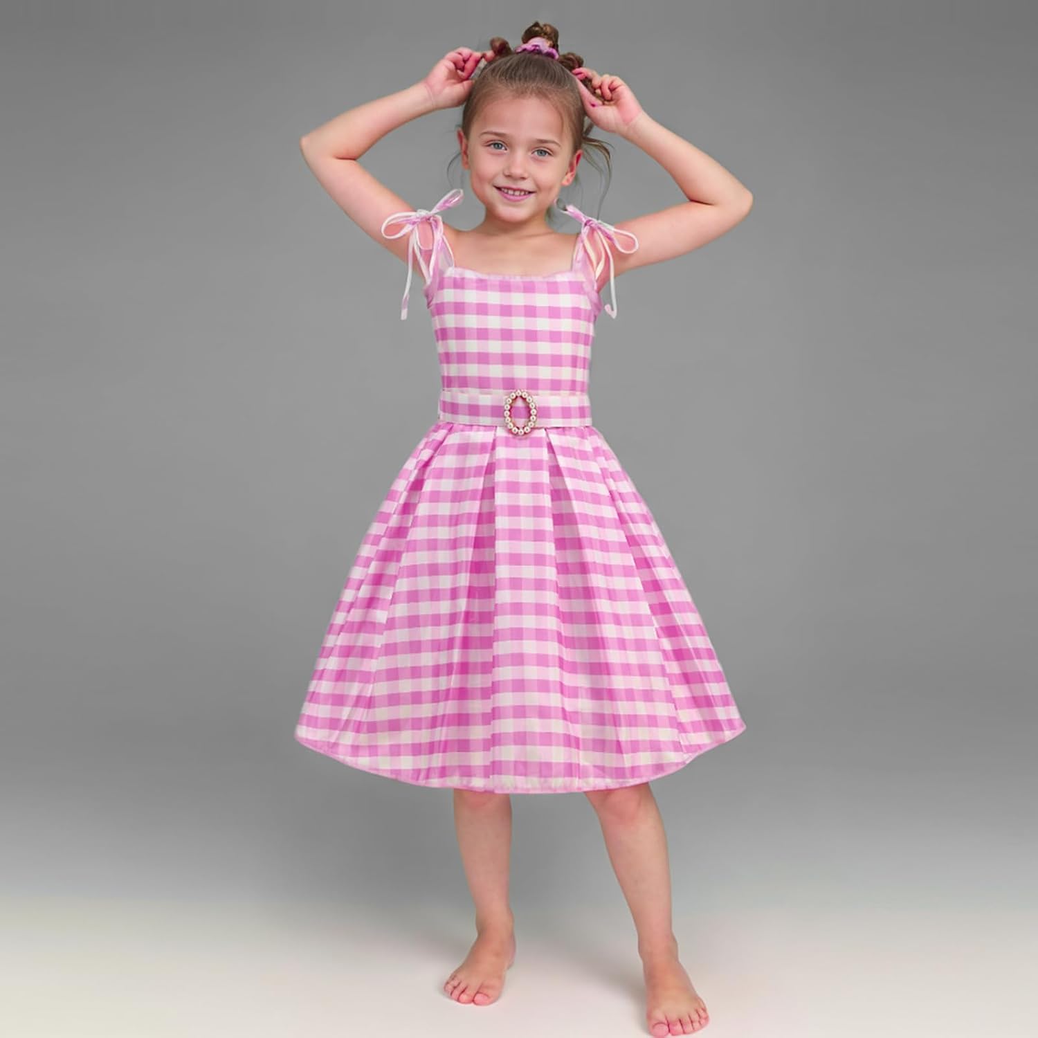 Perfect Pink Carrie Costume for Girls Movie-Themed Doll Accessories