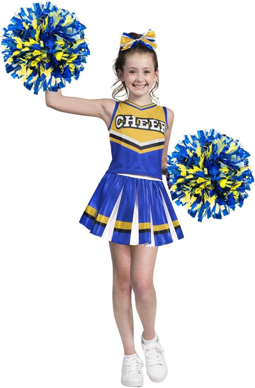 Girls Halloween Cheerleader Costume