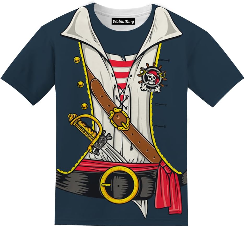 WalnutKing Kids Pirate T-Shirt