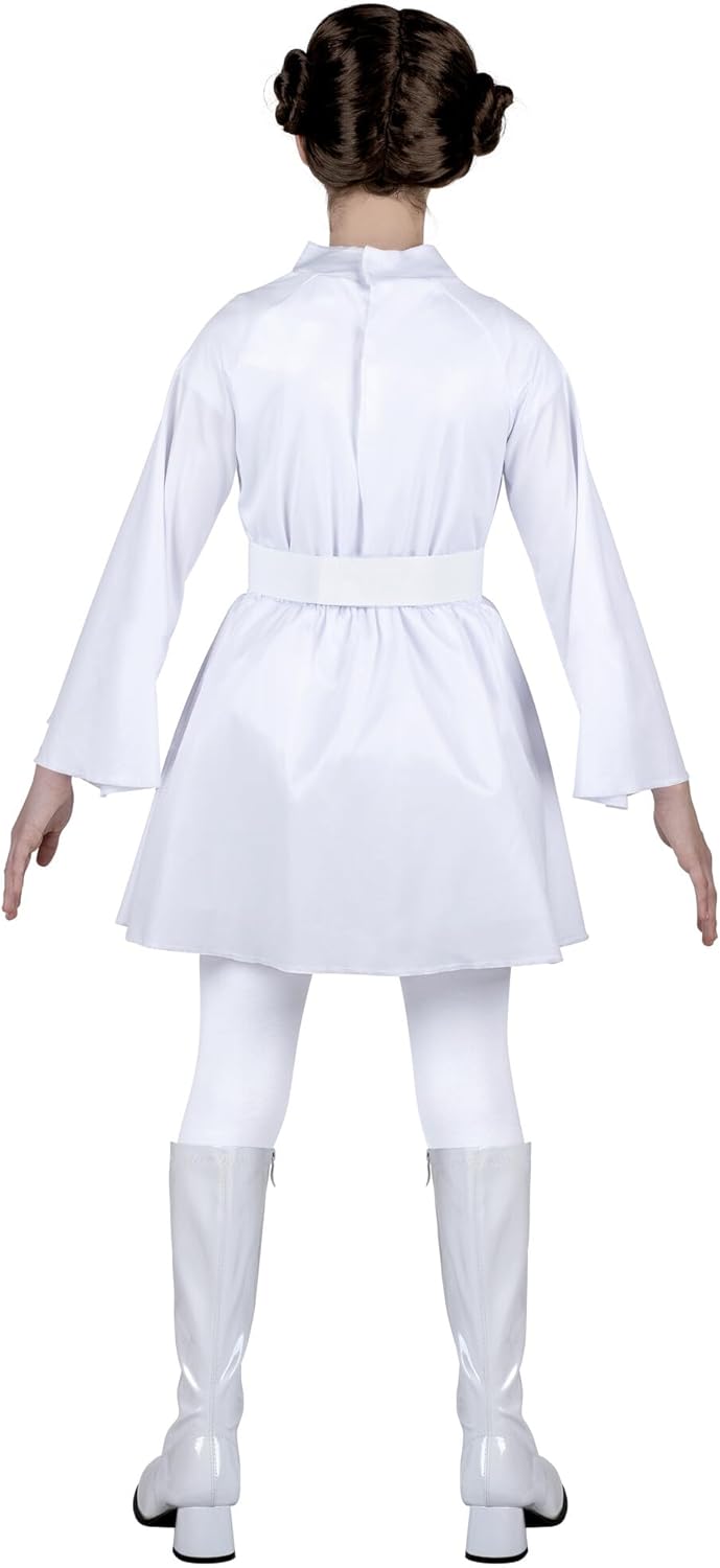 Star Wars Princess Leia Halloween Costume - Jazwares Kids Costume for Girls