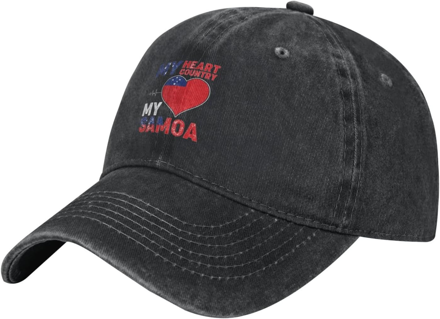 My Heart My Country My Samoa Baseball Cap For Men Women