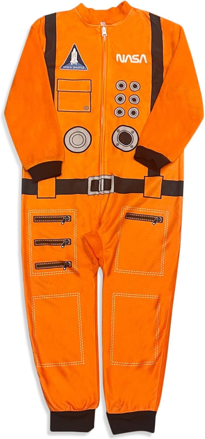 NASA Boys Costumes - Long Sleeve Overall Overlay