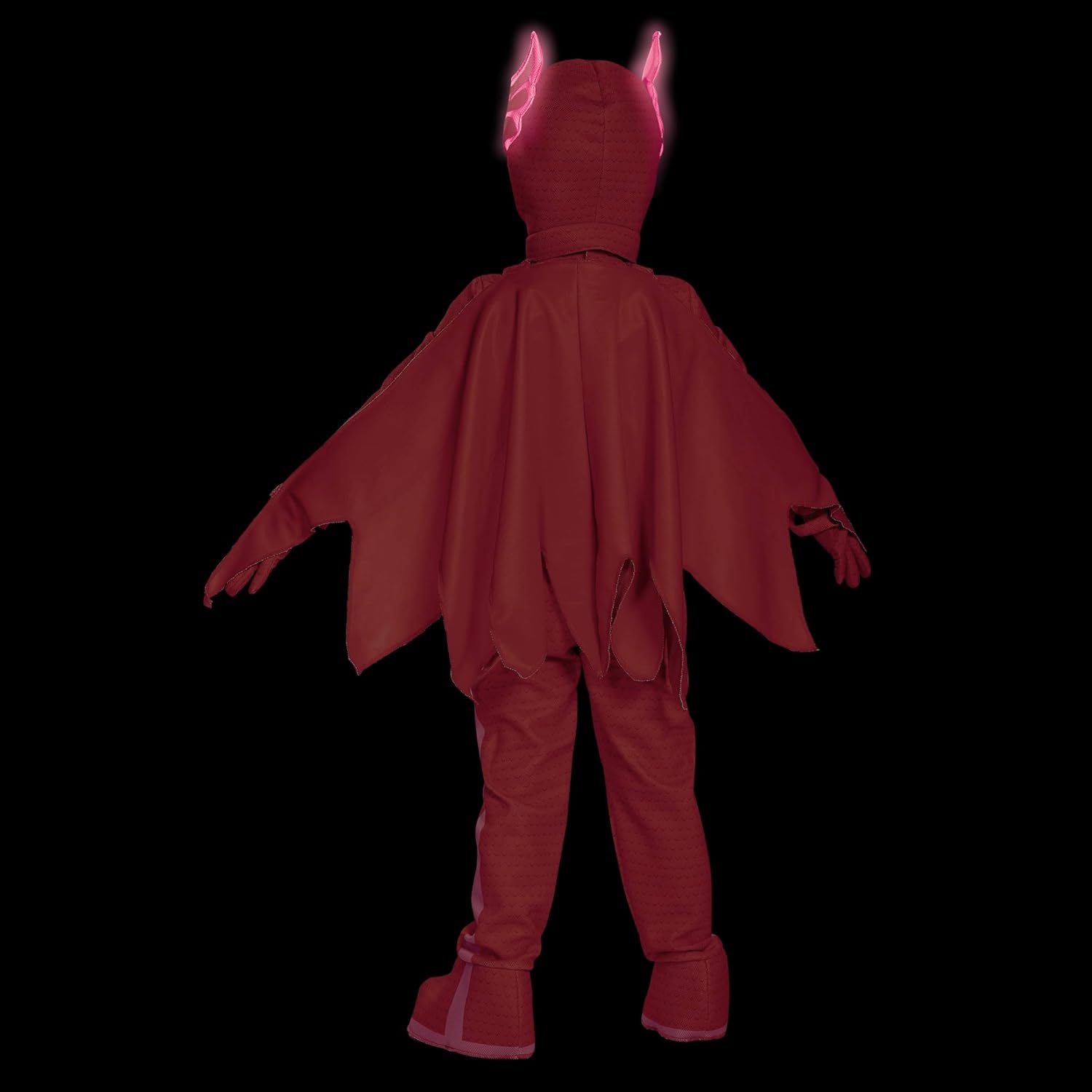 Disguise Owlette Costume Official PJ Masks Glow Costume Jumpsuit and Mask