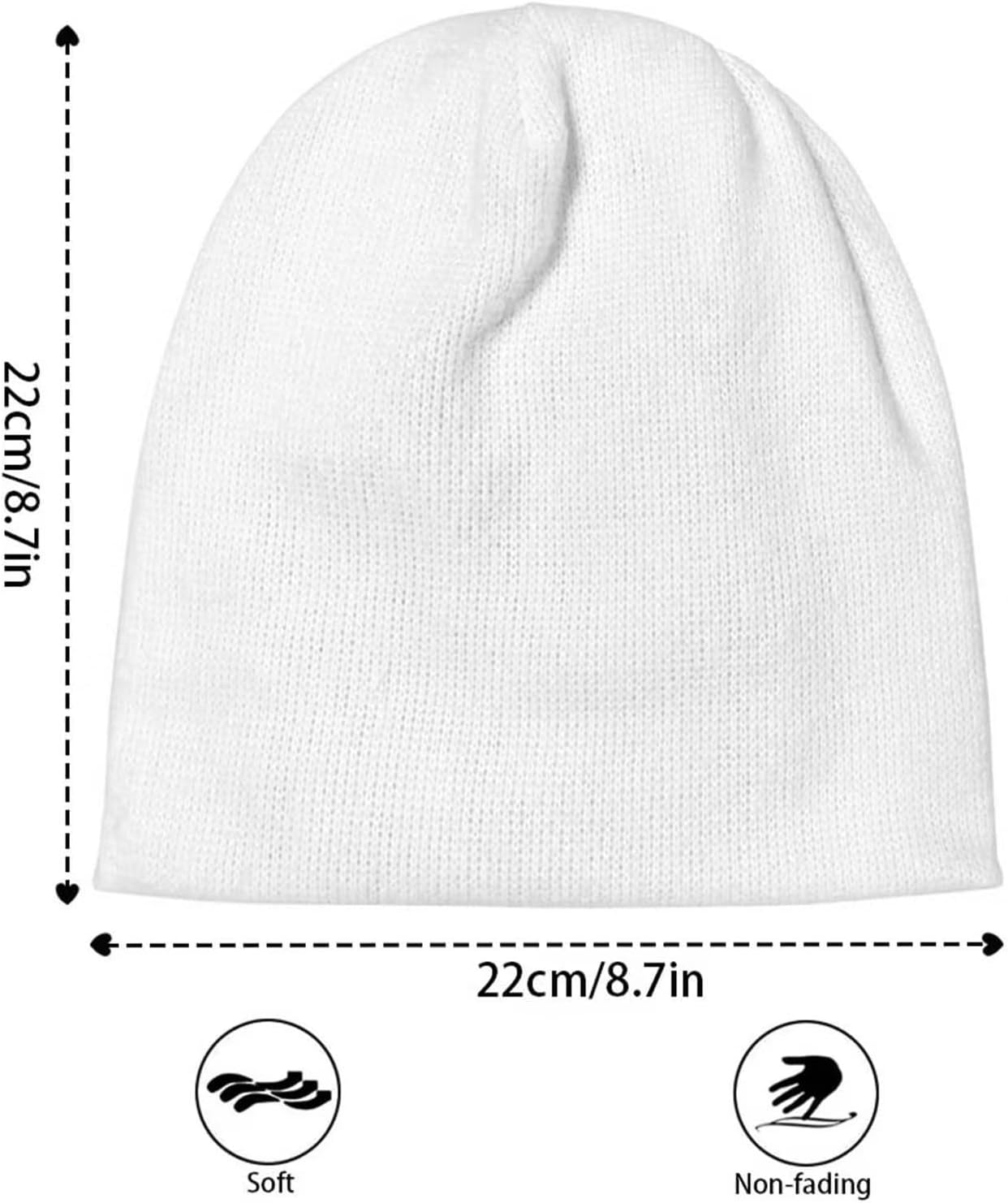 Parprinty Girls Butterfly Floral Knitted Beanie Hat