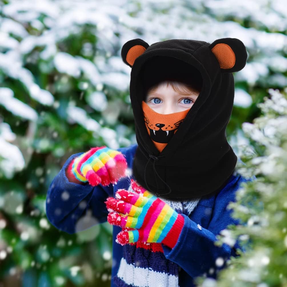 Kids Balaclava Face Mask Fleece