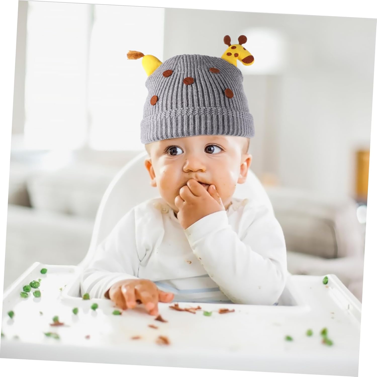 Cection Wool Beanie for Toddler Girls