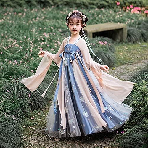 Fairy Hanfu Dresses - Retro Elegance for Kids