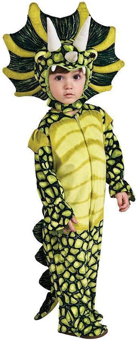 Silly Safari Triceratops Costume for Toddler Girl