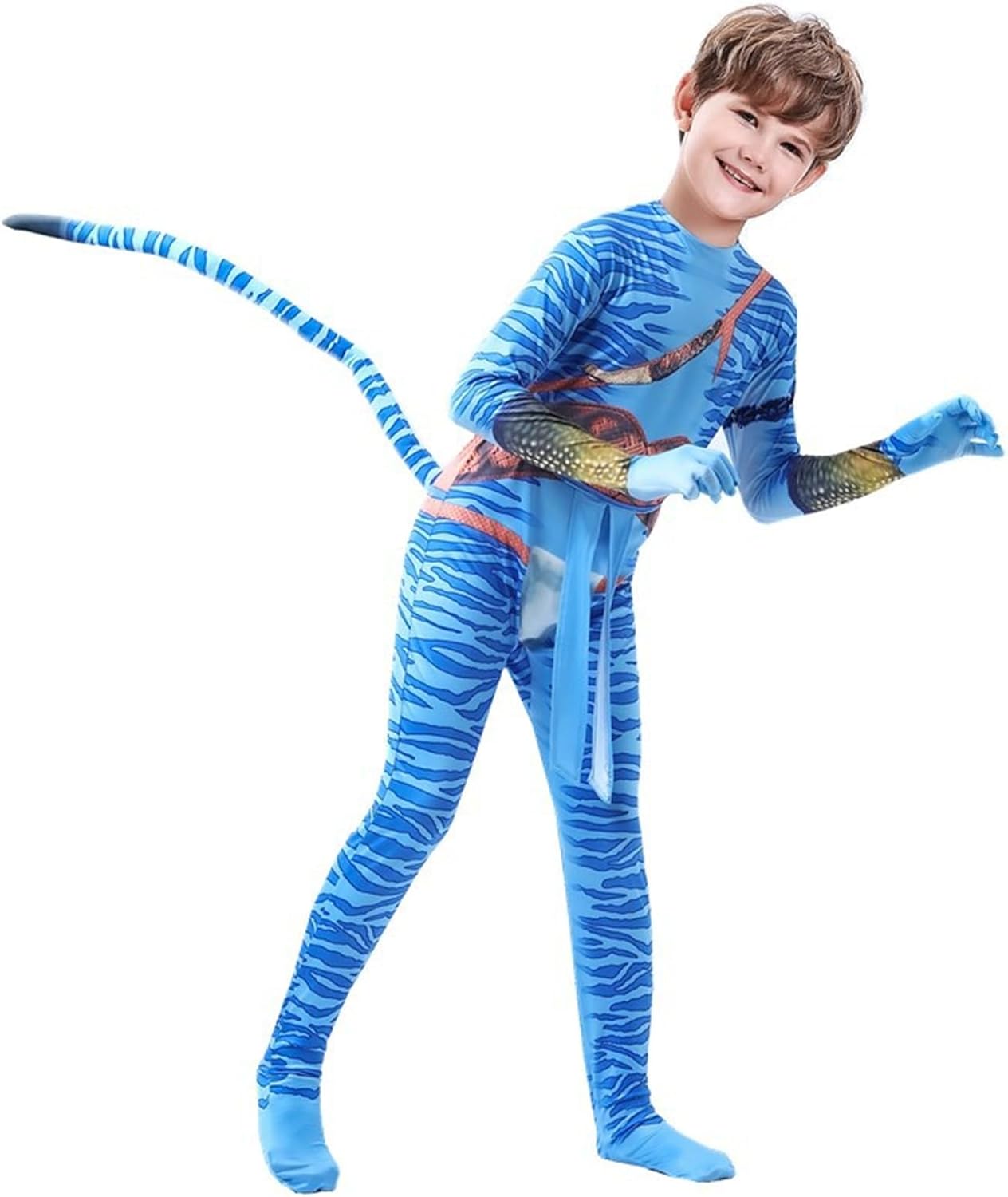 Naeviwth Kids Alien Spandex Halloween Full bodysuit