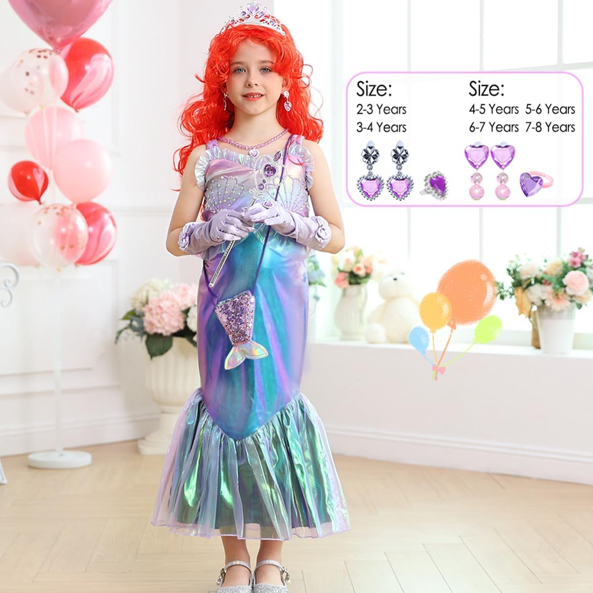 Little Mermaid Costume Kids