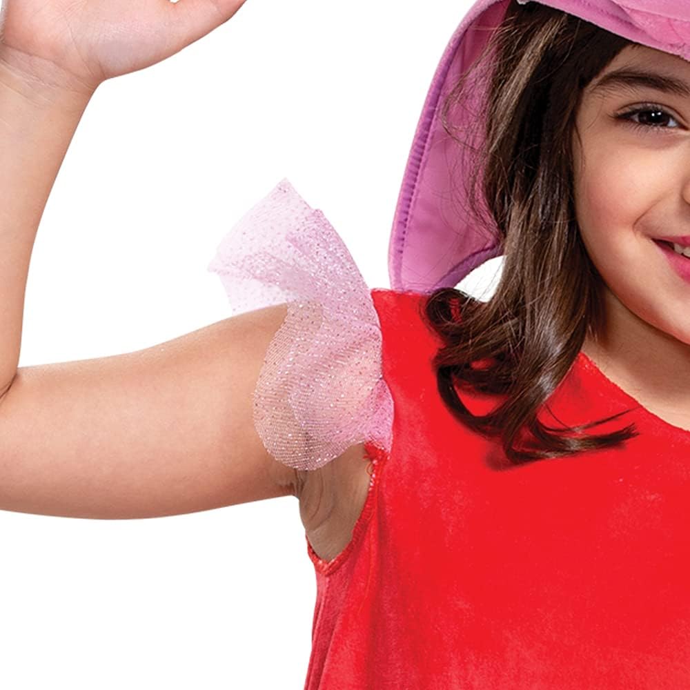 Disguise Puff Peppa Peppa Pig Toddler Costume Set for Girls Kids