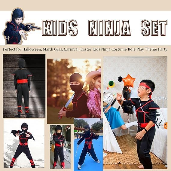 Ninja Pirates Boys Costume Set