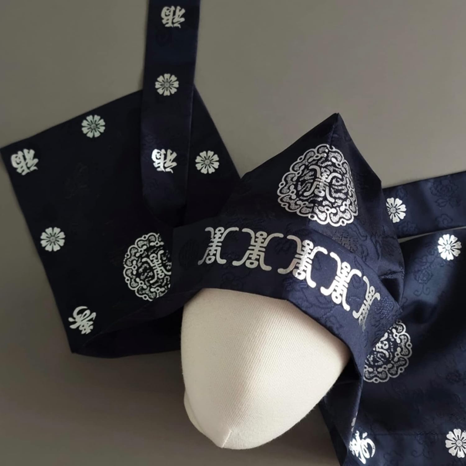 Elegance Korean Hanbok Baby Hat - 100 Days