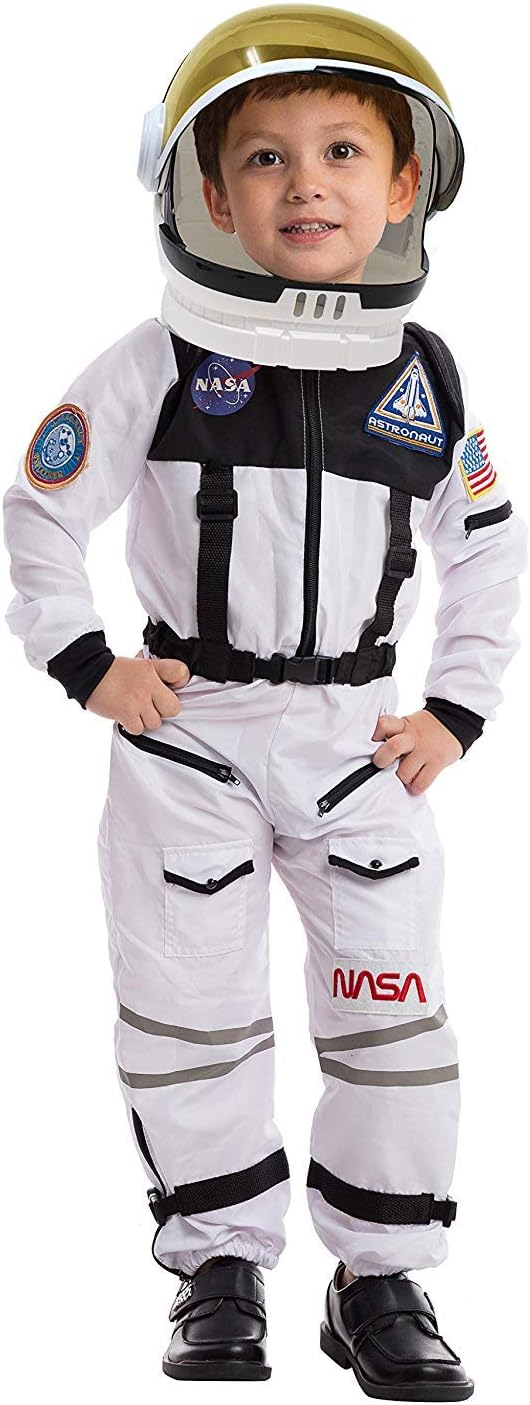 Stellar Spaceship Costume for Kids Astronaut Helmet Space Suit