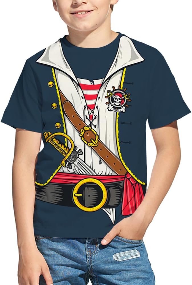 WalnutKing Kids Pirate T-Shirt