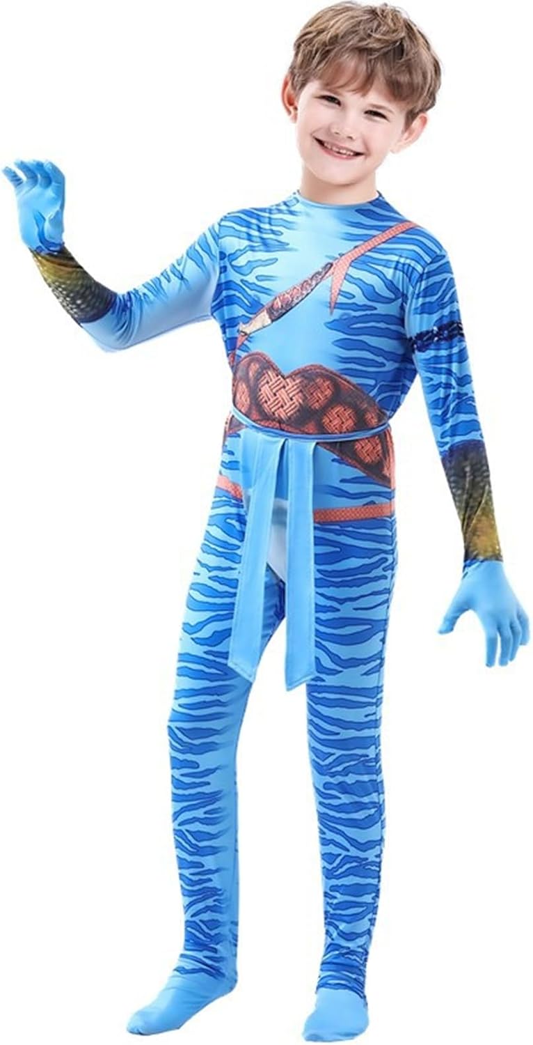 Naeviwth Kids Alien Spandex Halloween Full bodysuit
