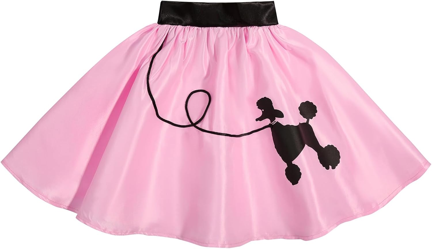 1950s Costume 50s Pink Poodle Skirt Set for Girls