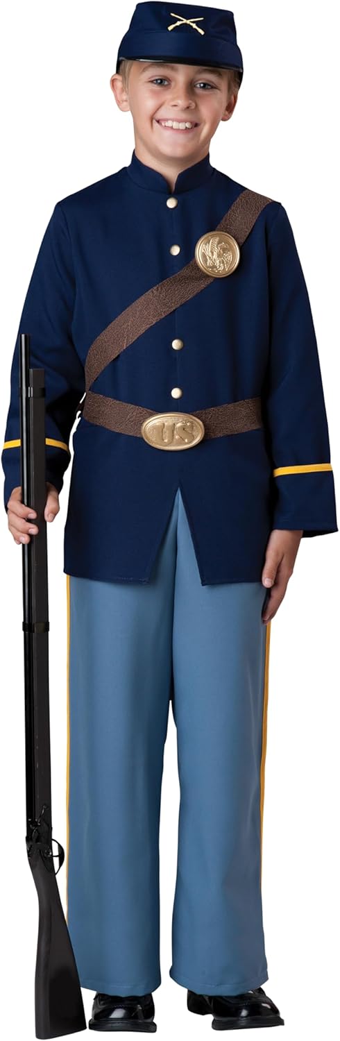 Fun World InCharacter Civil War Soldier Costume for Boys 1
