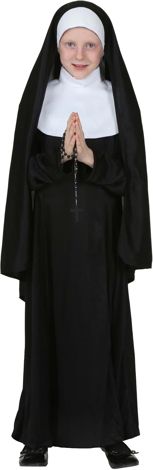 Diva Kids Nun Costume - Faithfully Crafted Enjoyable Day