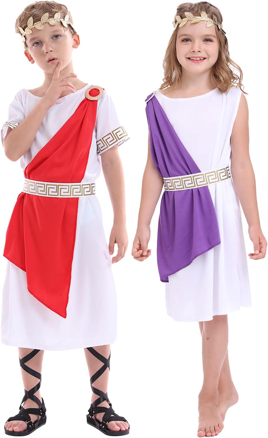 Funivals Toga Costume for Boys Girls