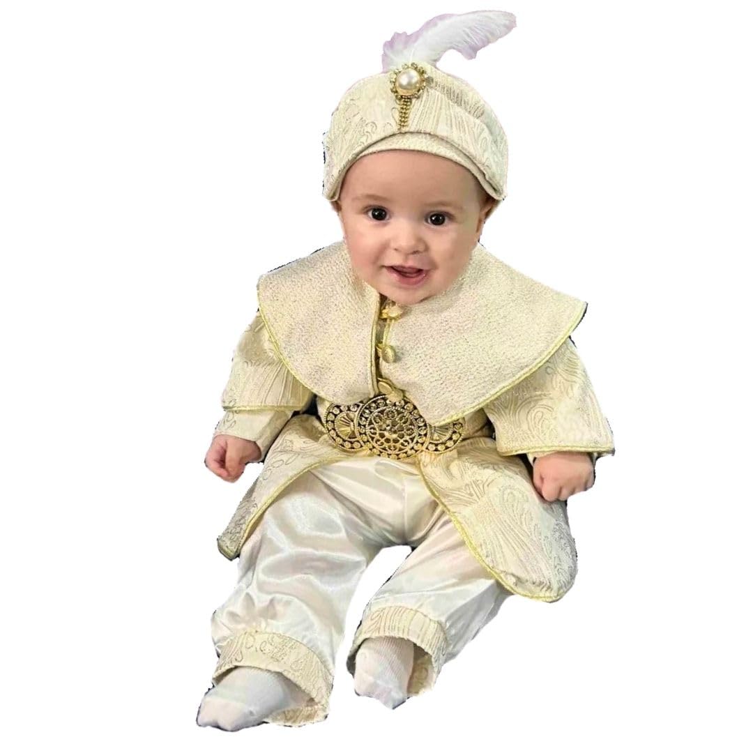 Royal Regal Prince Halloween CostumeBundle for Babies