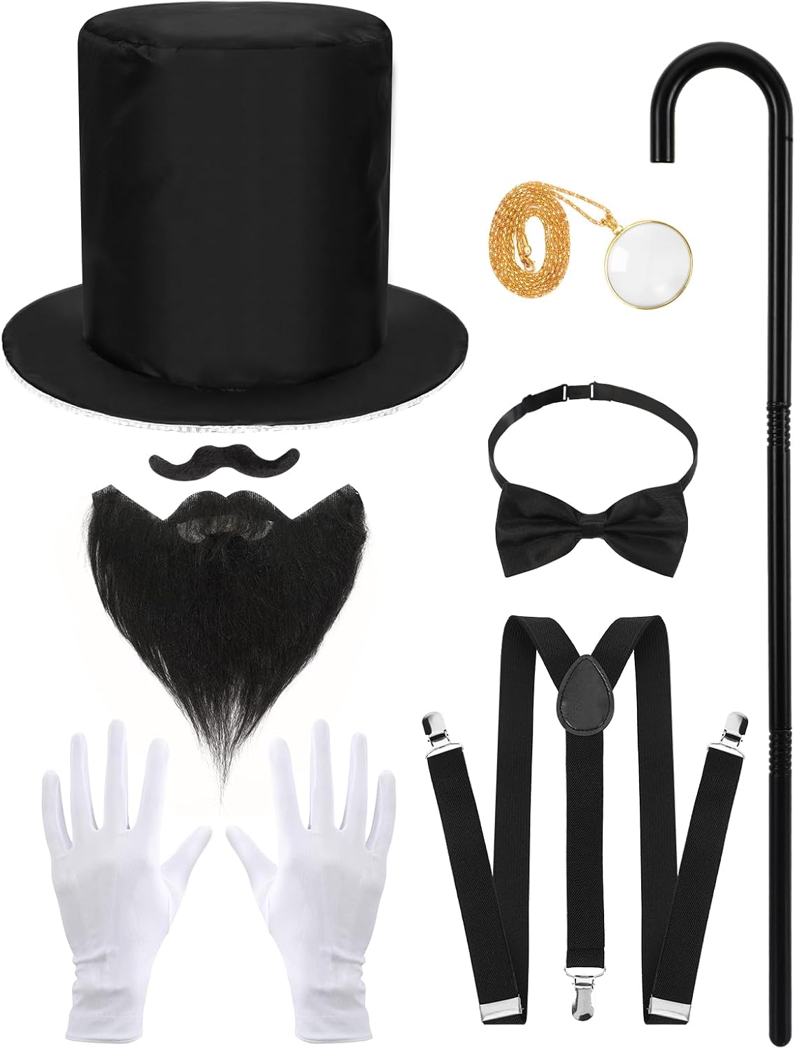 Magnificent 1920s Gatsby cosplay accessories for gentlemen