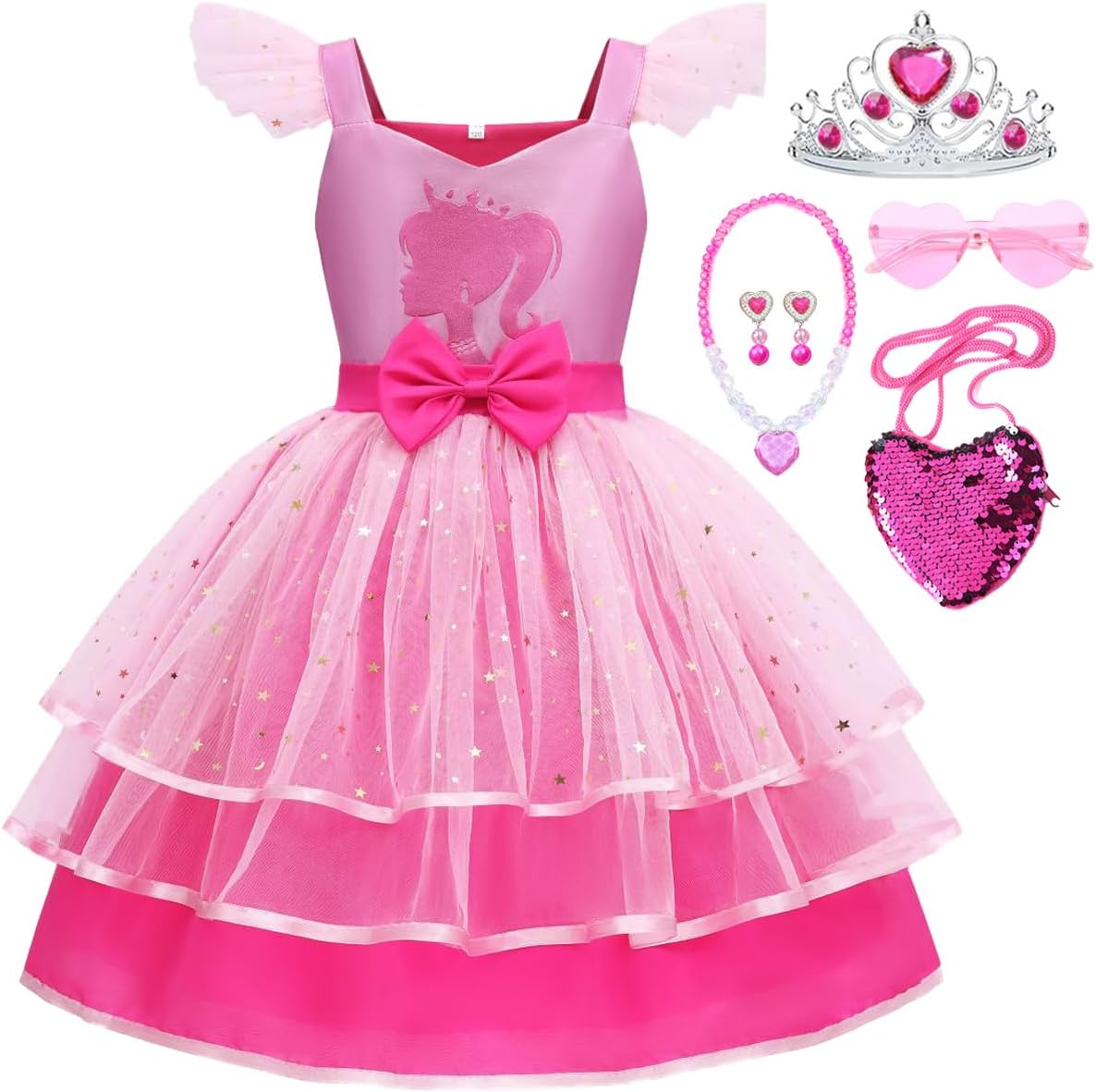 Perfect Girls Pink Cosplay Princess Dress