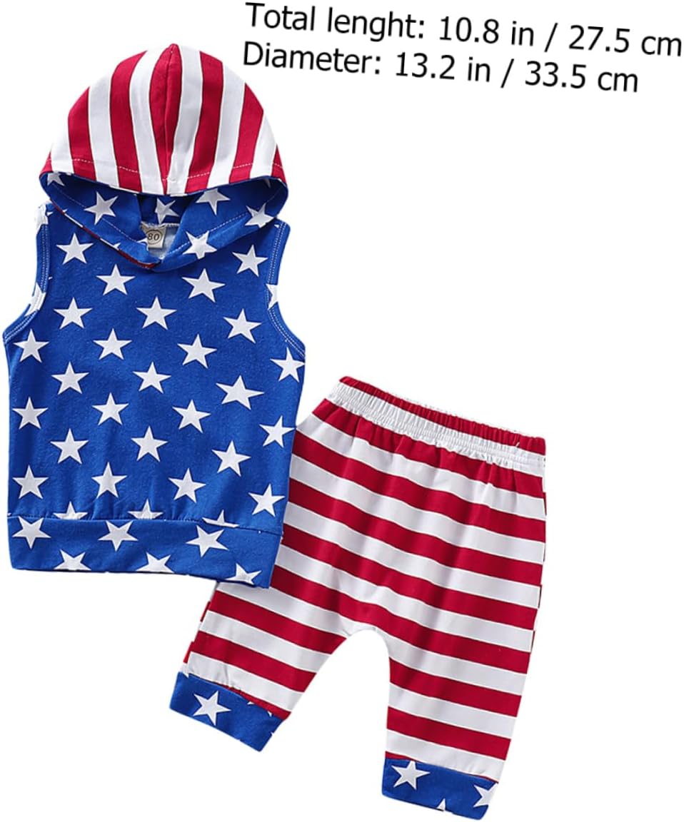 LIFKOME Boys Outfits Cotton Hoodie and Shorts Set
