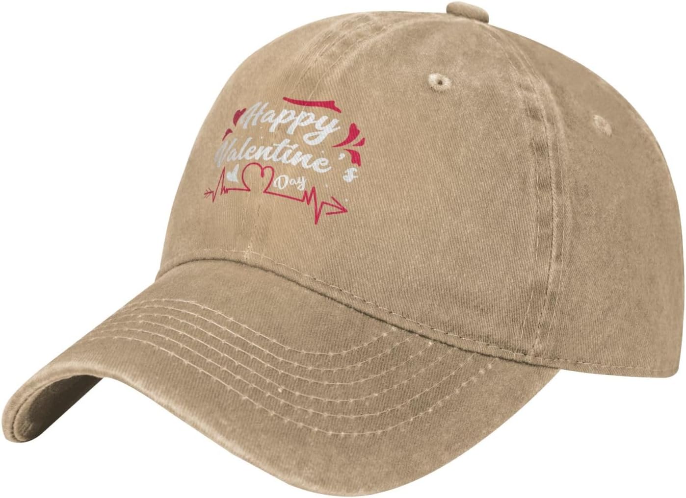 Valentines Day Baseball Cap for Dad