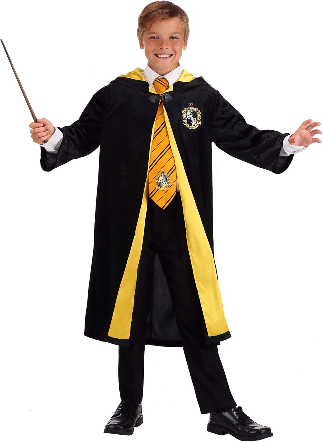 Deluxe Hufflepuff Robe for Kids Halloween costume XL