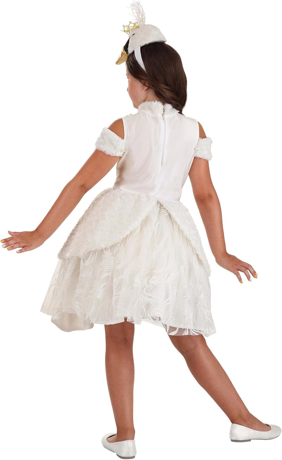 Girls Swallowpermitting Dress Bird Costume for Halloween