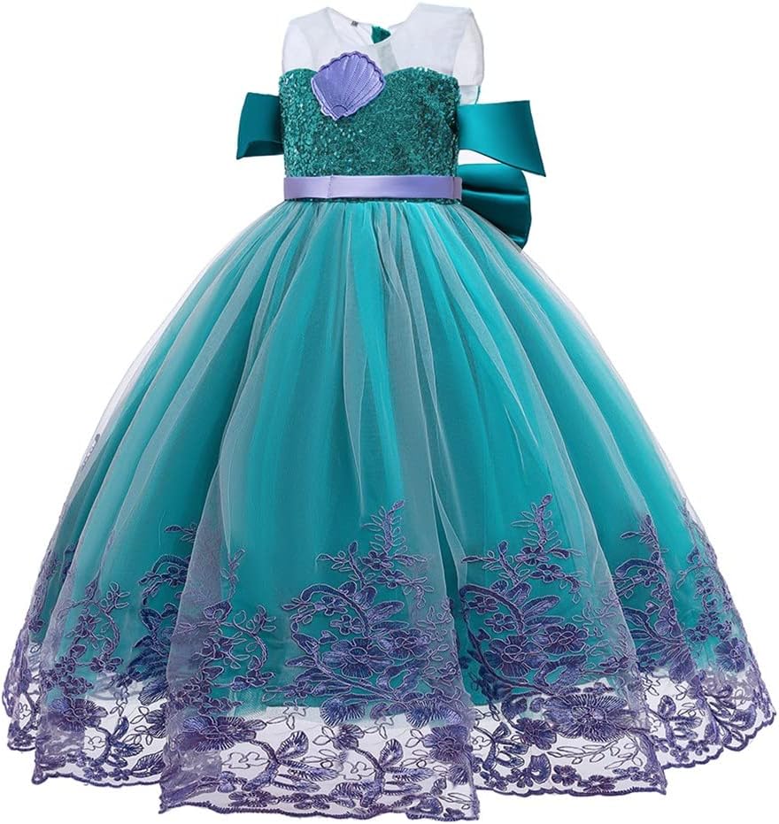 GIRLS FANCY COSTUME PRINCESS MERMAID HOLIDAY COSPLAY DRESS UP KIDS DAYS