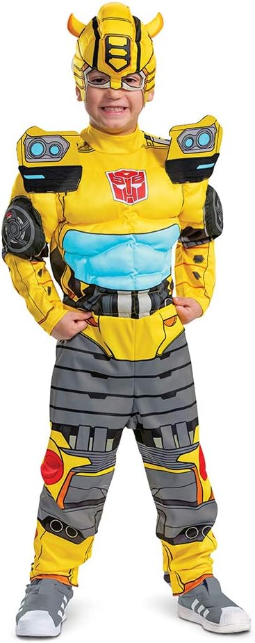 Official Adaptive Transformers Bumblebee Costume for Kids