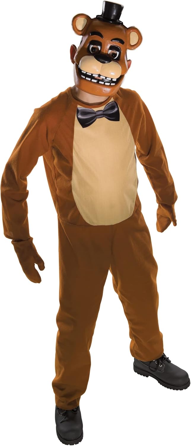 Freddy Bear Costume Value-Priced for Medium Kids