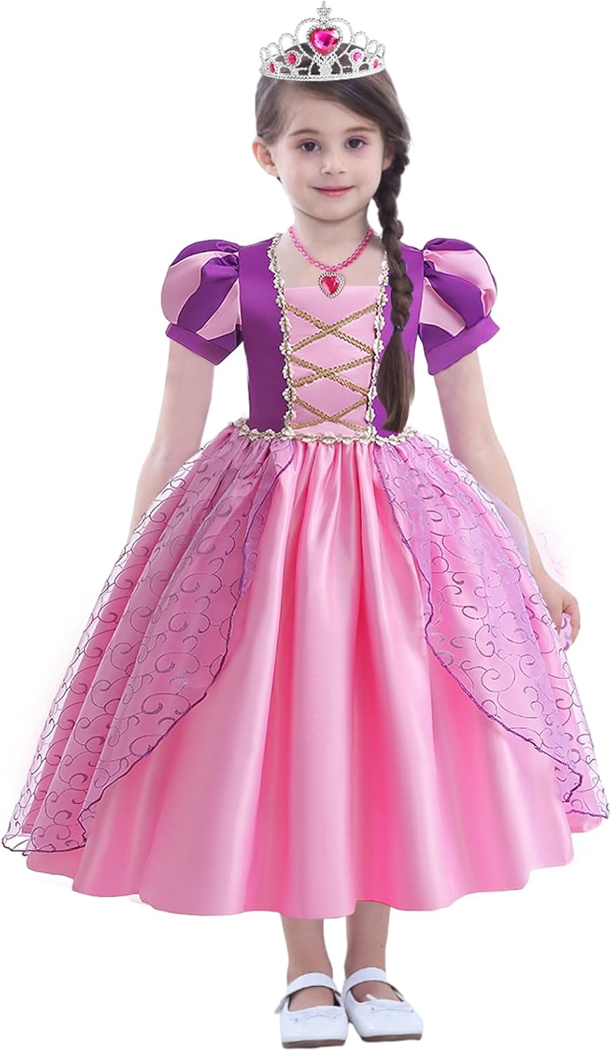 GC Princess Rapunzel Costumes for Girls