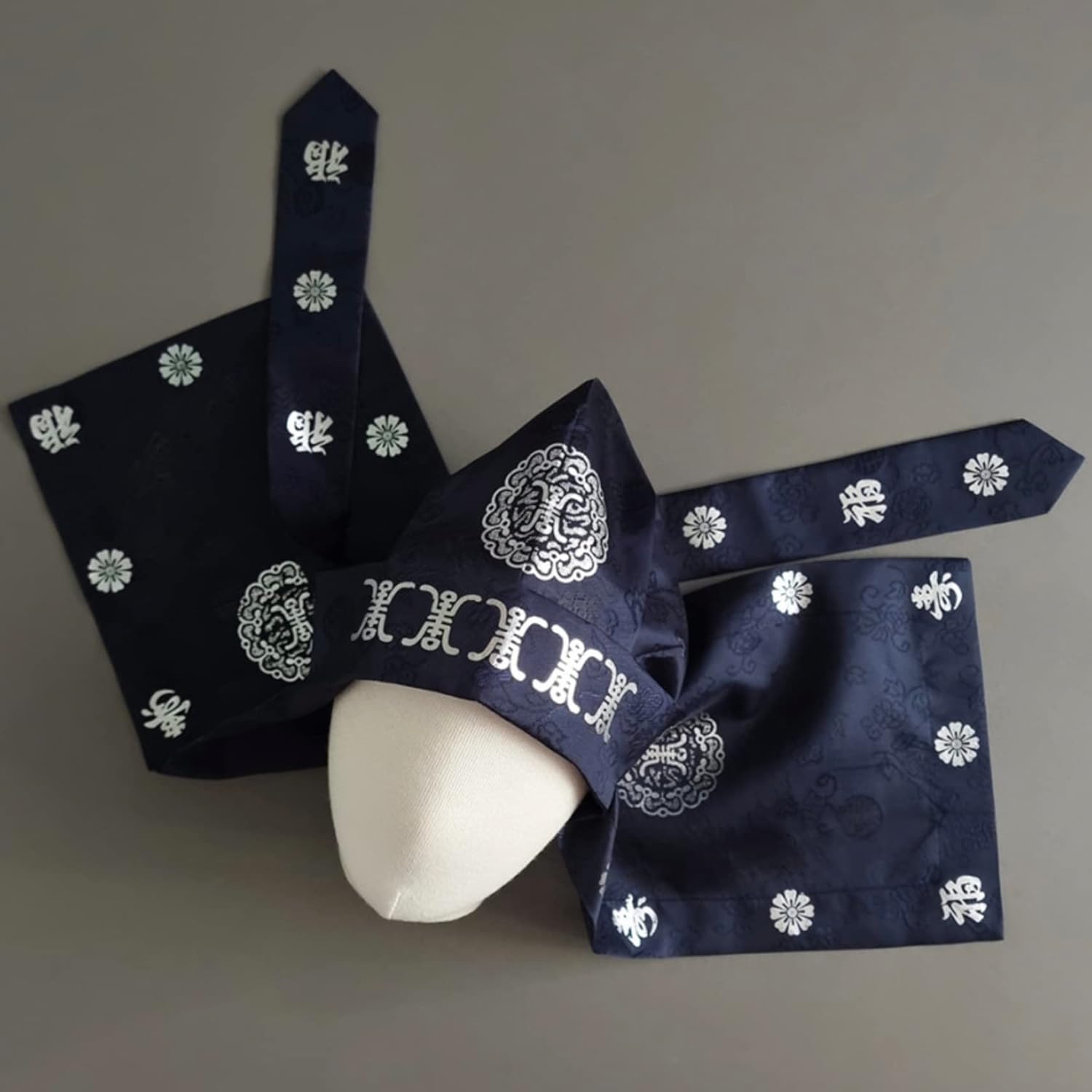 Elegance Korean Hanbok Baby Hat - 100 Days