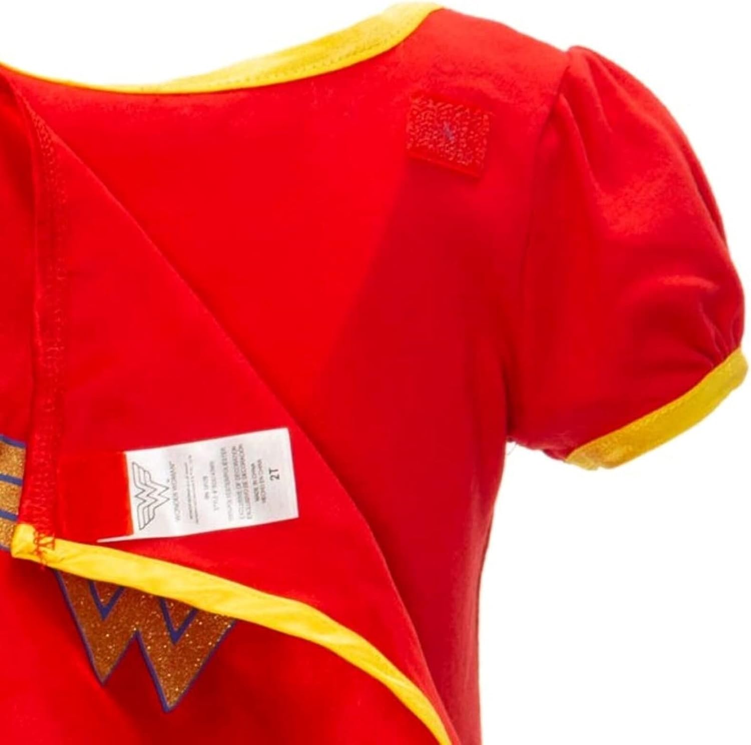 Warner Bros Justice League Wonder Woman Girls Cosplay Costume Dress Cape Headband