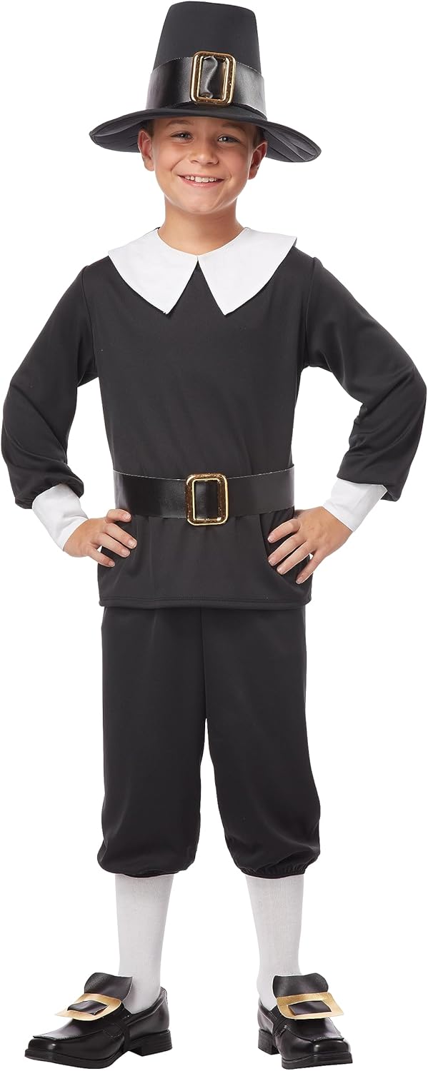 California Costumes Boys Pilgrim Boy Costume Set 1