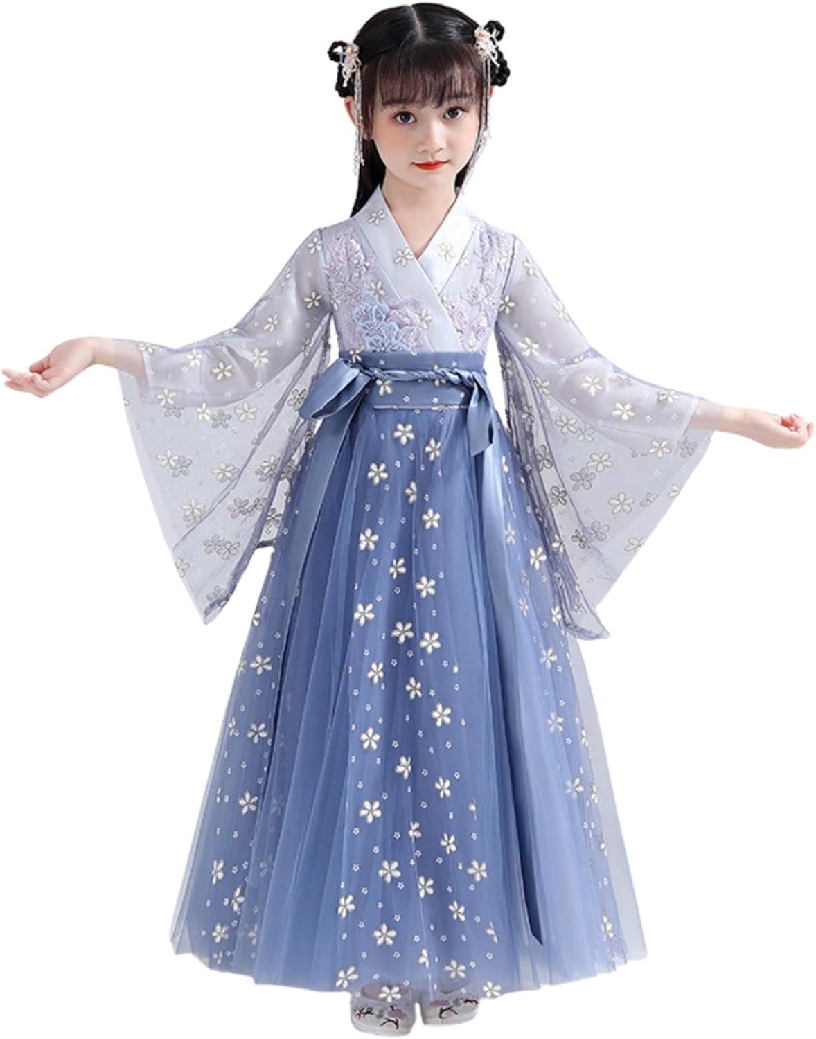 AINIFU Change Fairy Dresses Guzheng Hanfu Womens Performance Costumes