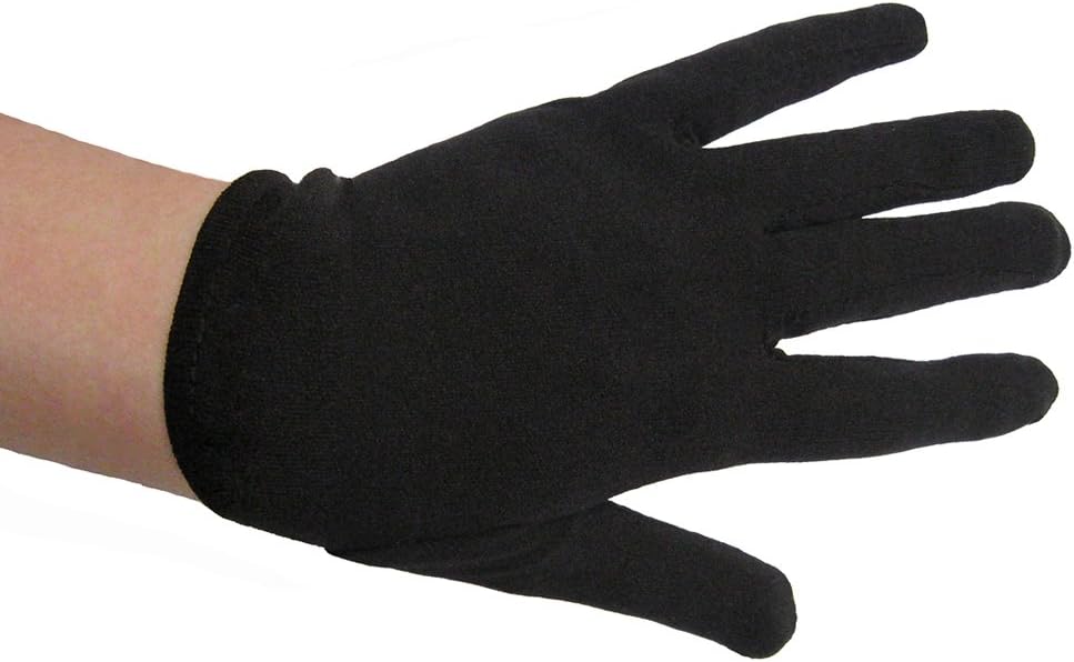 SeasonsTrading Child Black Costume Gloves - Halloween Accessory