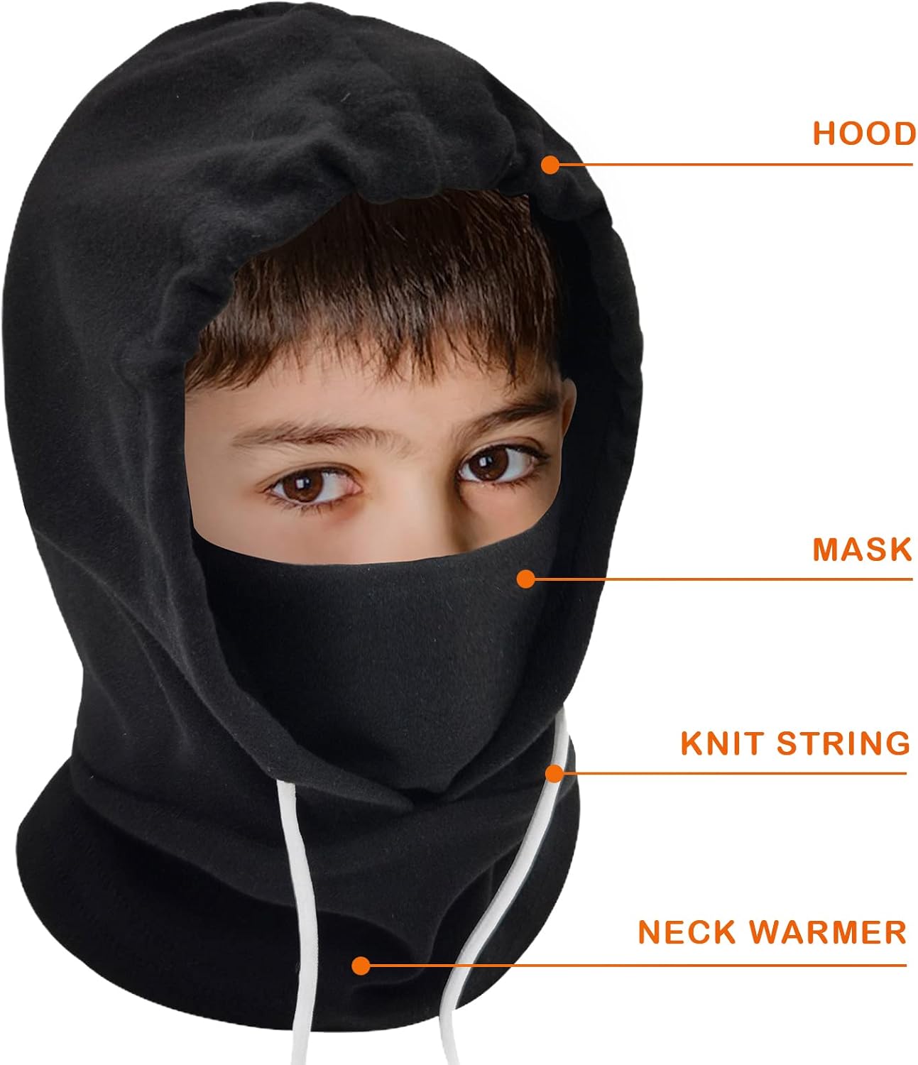 Ineetatu Kids Winter Balaclava 2 Pack