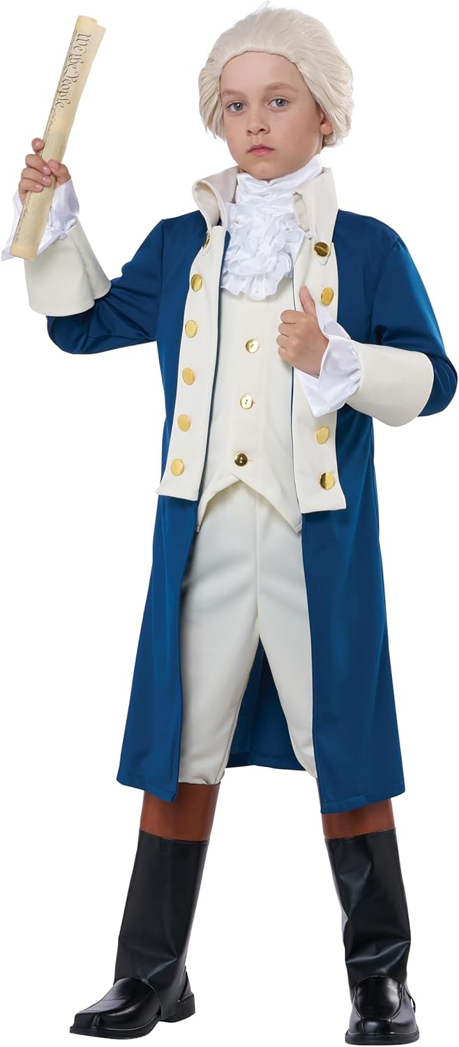 Versatile Stylish Alexander Hamilton Costume for Boys