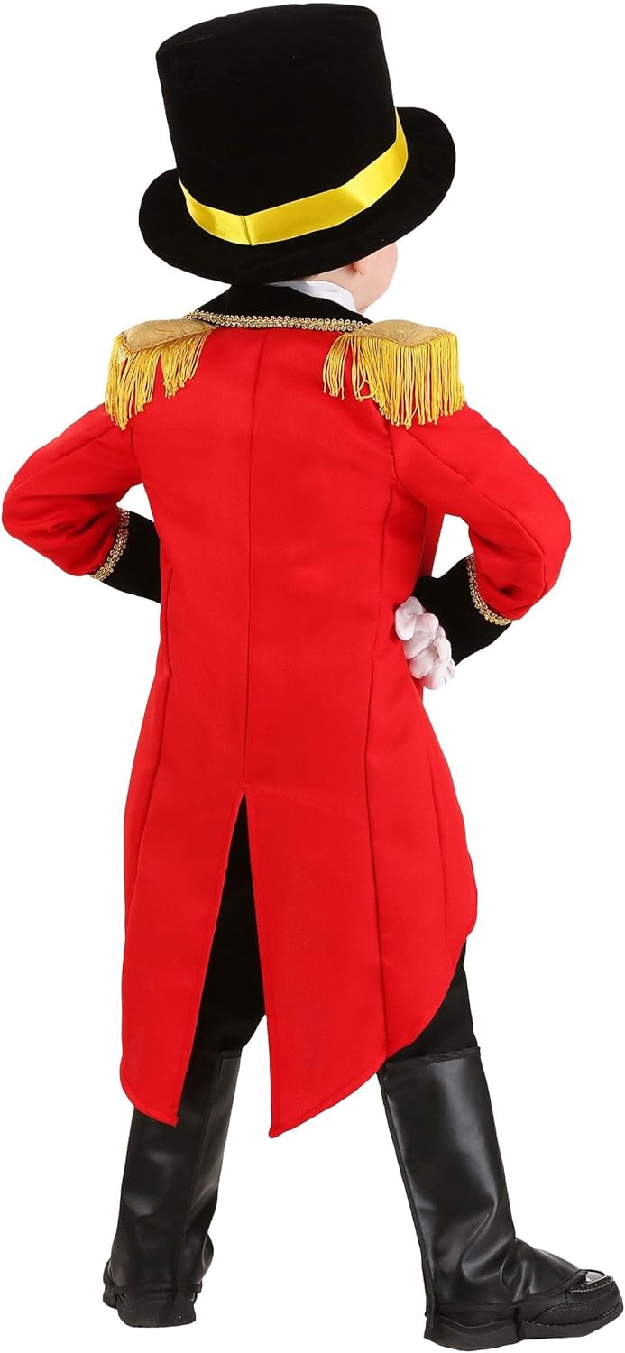 Ringmaster Showman Costume Toddler Stepping into the limelight