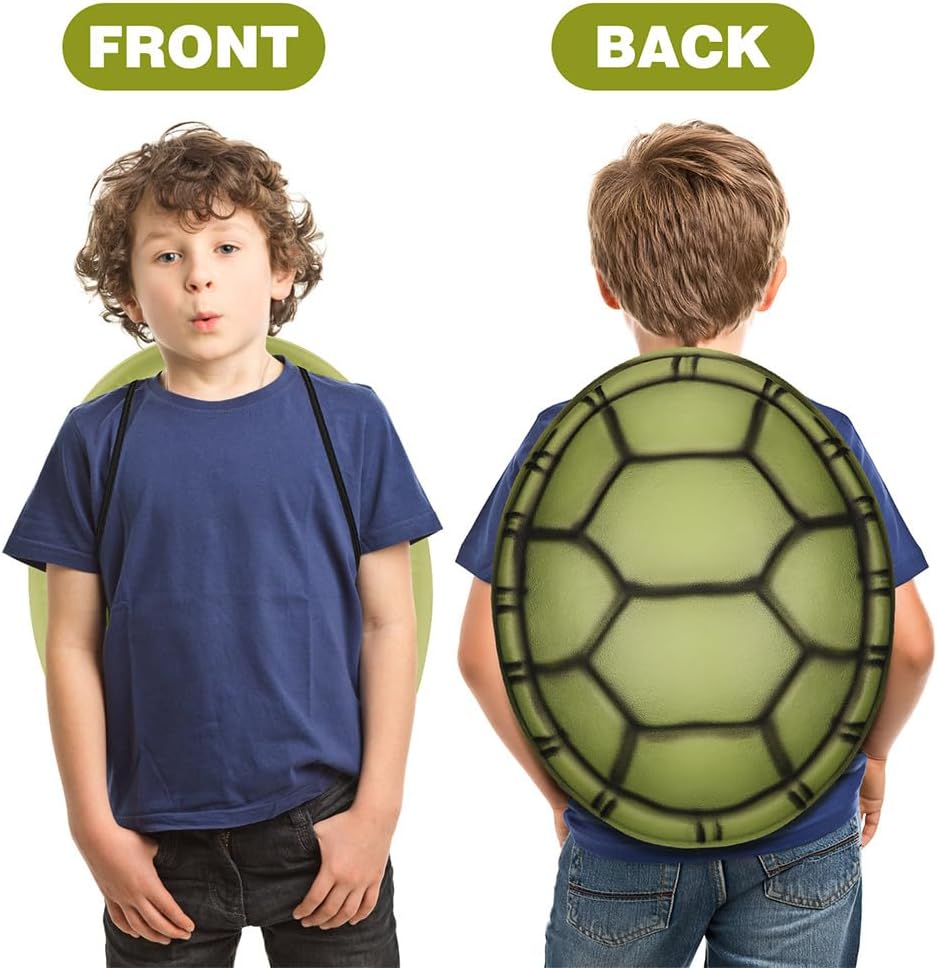 Abaodam 6PCS Ninja Turtle Shell Cosplay Costume for Kids