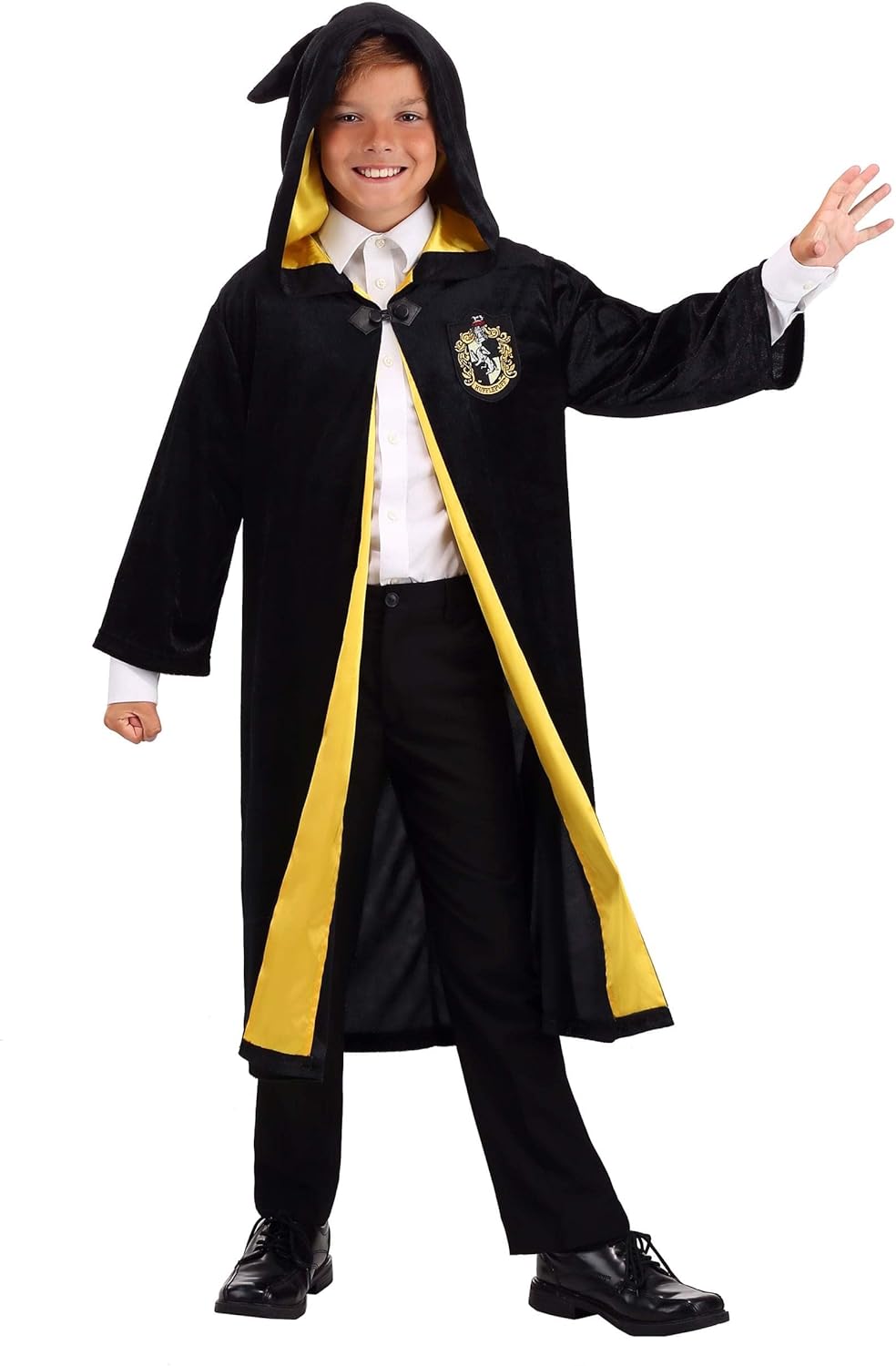 Deluxe Hufflepuff Robe for Kids Halloween costume XL