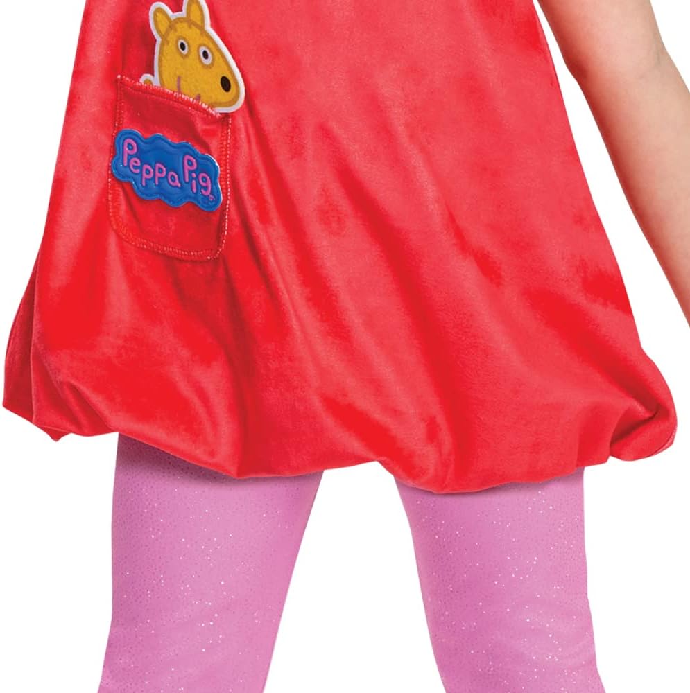 Disguise Puff Peppa Peppa Pig Toddler Costume Set for Girls Kids