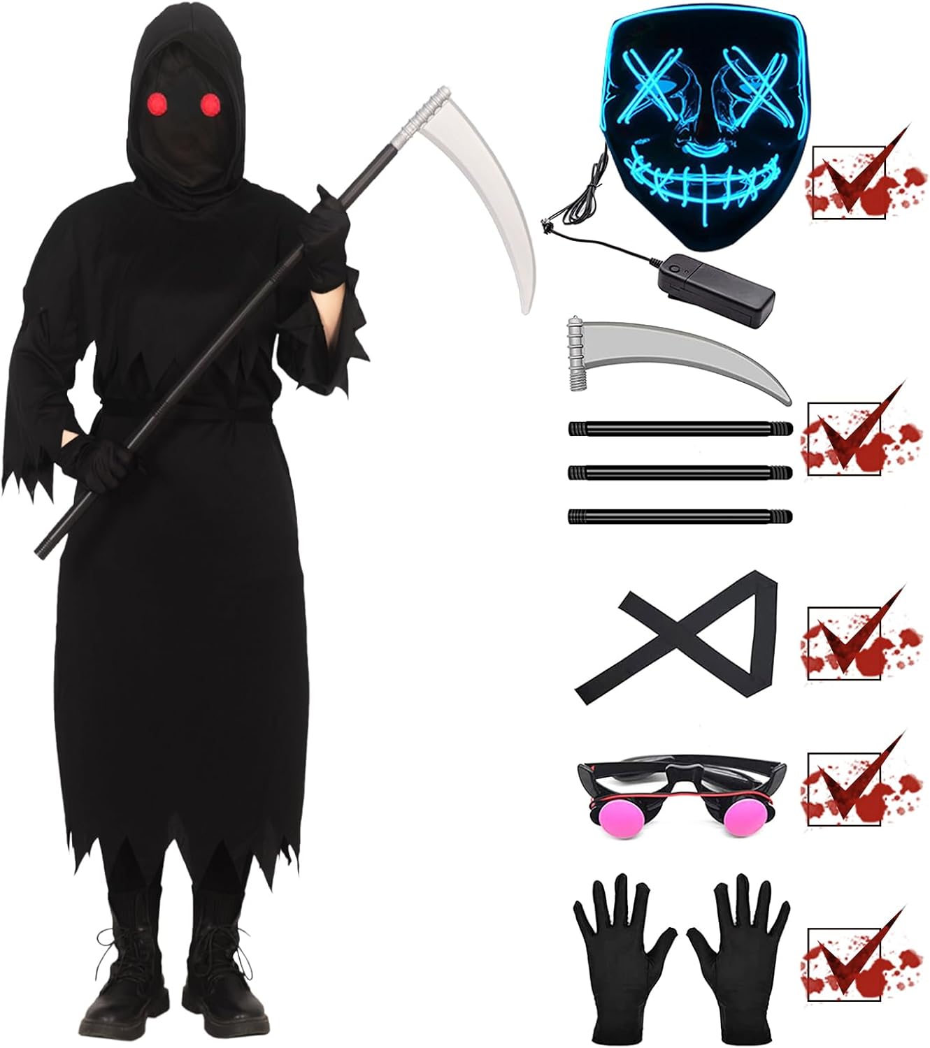 Jiodama Halloween costume for kids Repears costume Trick or Treat