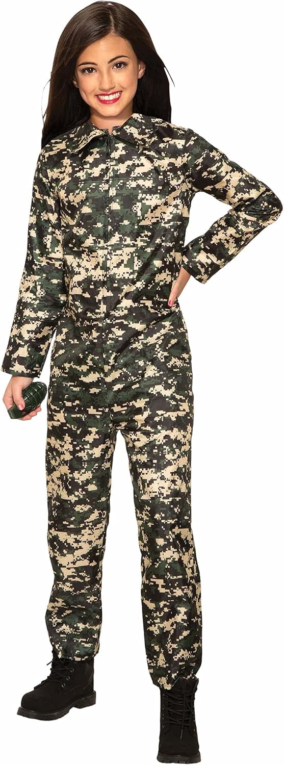 corners army green jumpsuit