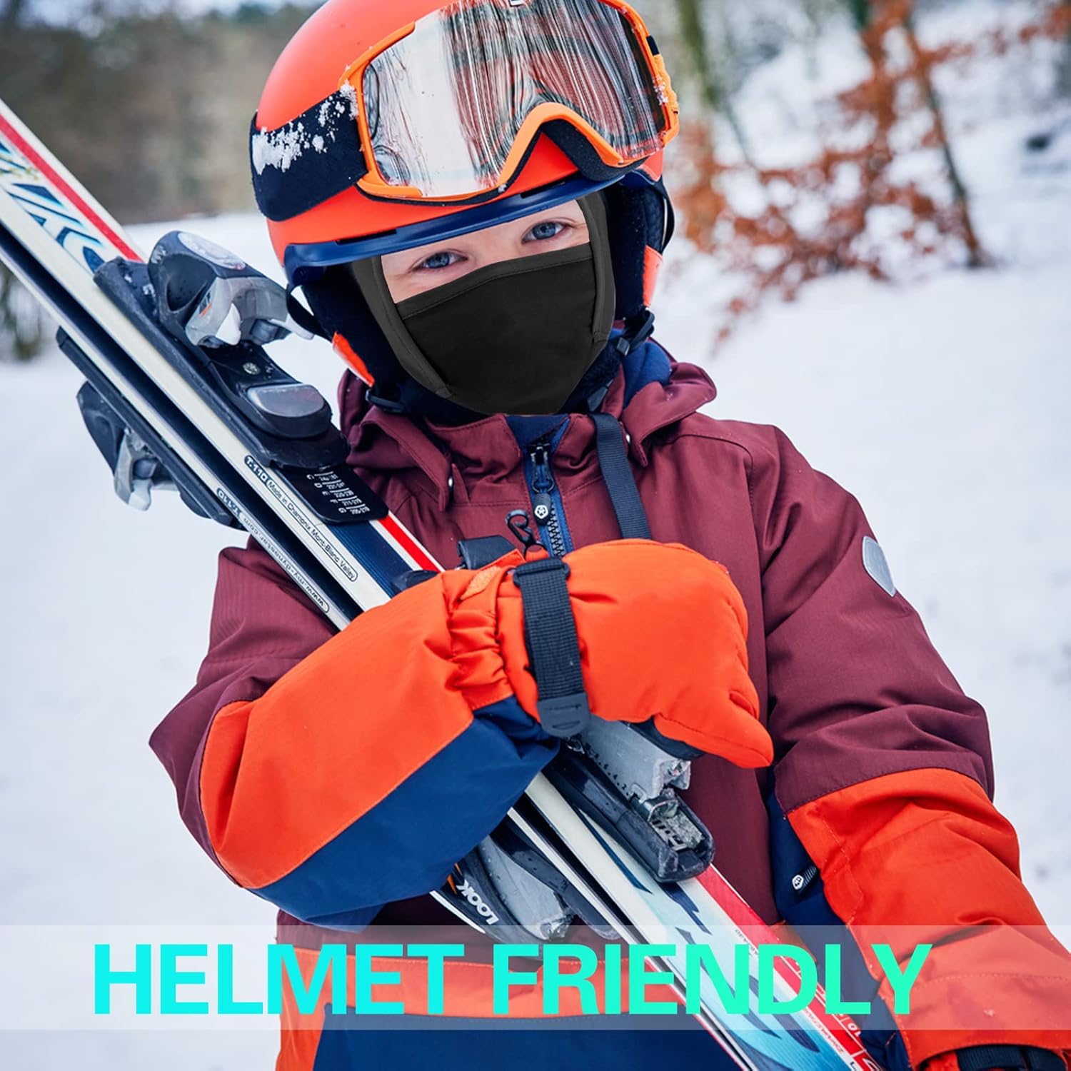 Warm Windproof Balaclava for Kids