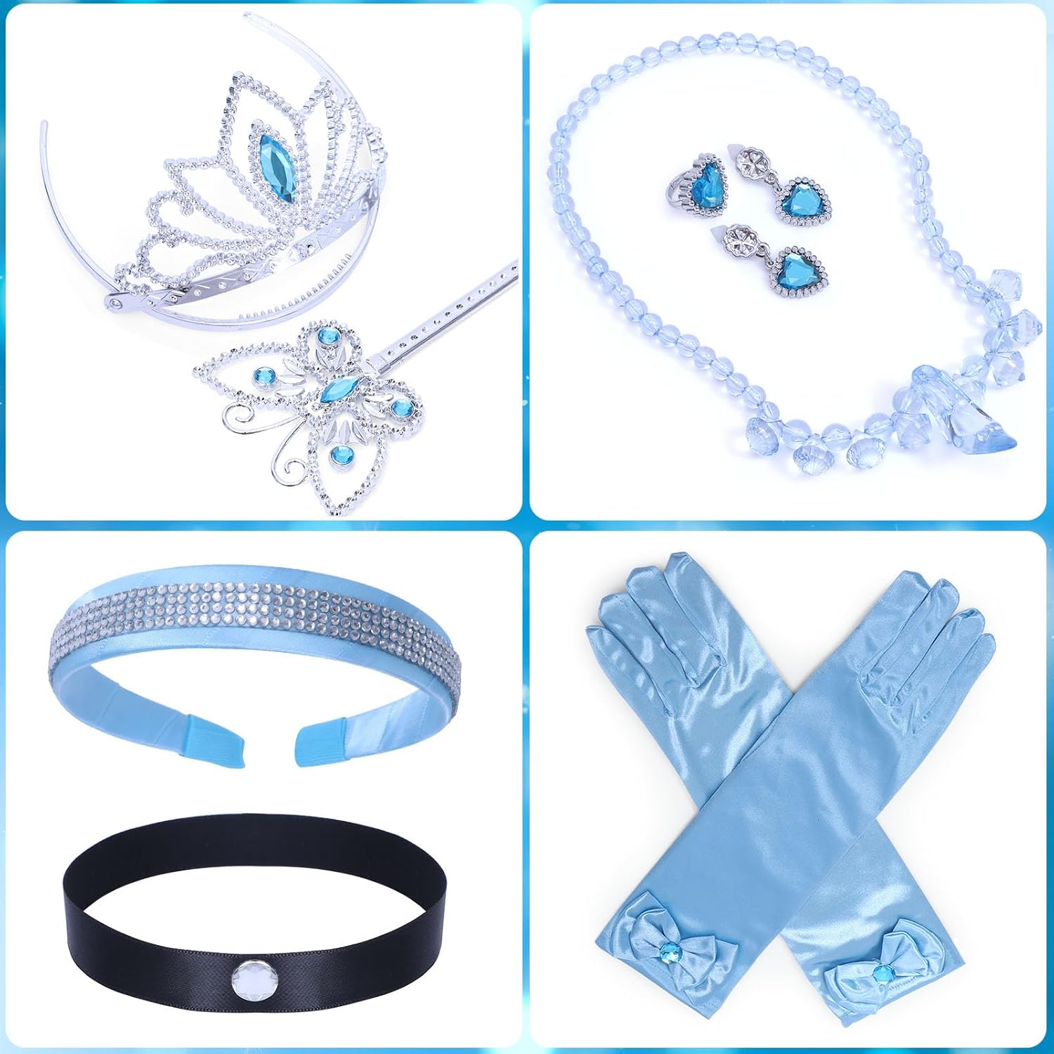 Perfect Princess Dresses for Girls - 11-Piece Set